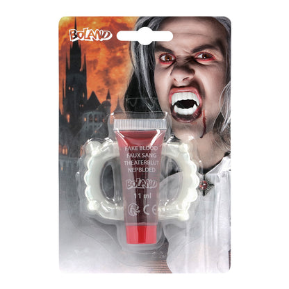 Faux Sang Vampire 11ml - Accessoire Halloween Réaliste