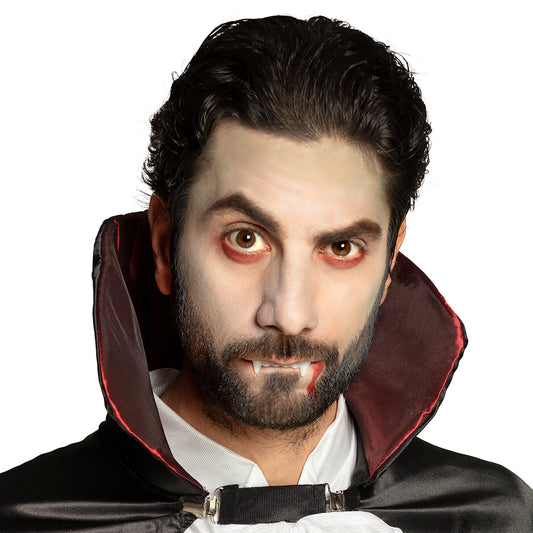 Kit Maquillage Vampire Adulte - Fard, Faux Sang & Canines