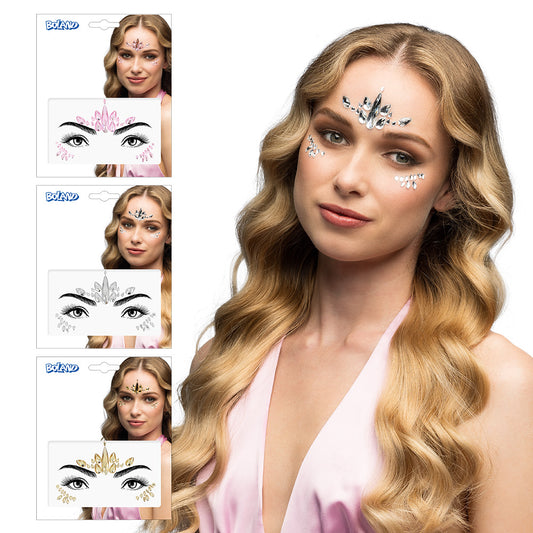 Bijoux Visage Cristaux Strass Bindi - Festival & Soirée