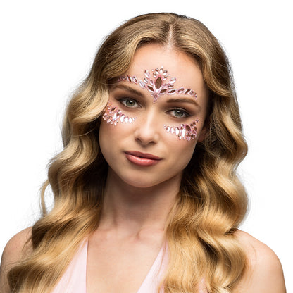 Strass Visage Luxe - Bijoux Frontaux Cristal Élégant