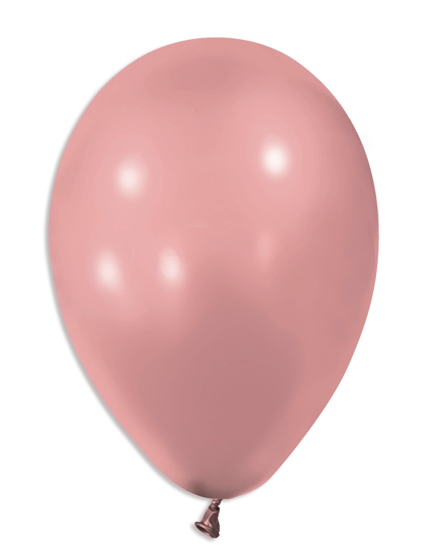 50 Ballons rose gold métallisés 30 cm