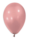 50 Ballons rose gold métallisés 30 cm