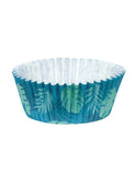 50 Moule à cupcakes Flamant Tropic en papier 6,5 cm