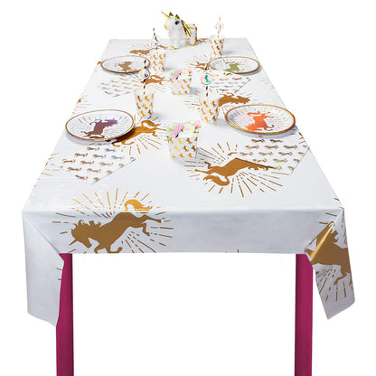 Chemin de Table Chiens Amusants - Décoration Fête Originale