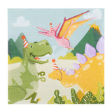 Serviettes Dinosaure Party - Décoration Anniversaire Enfant