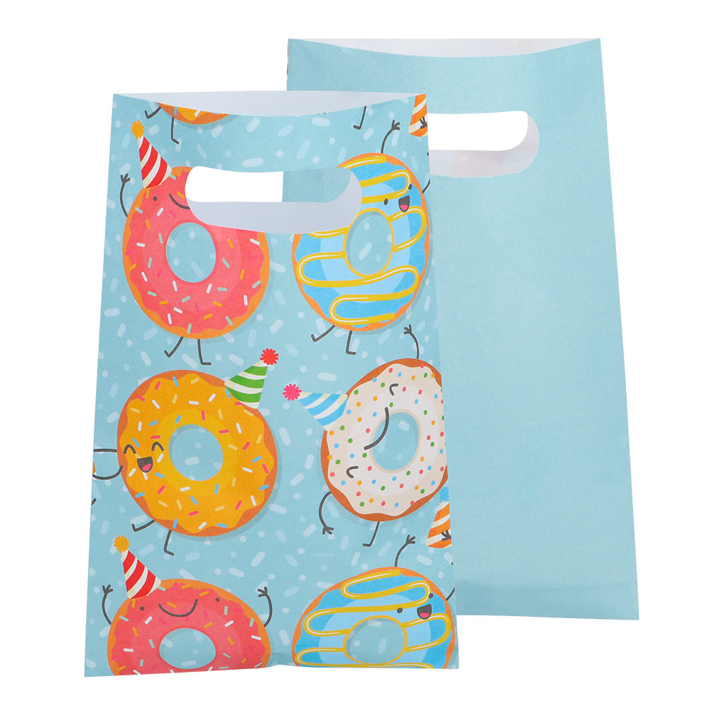 Sachet Anniversaire Donuts Party - Pochette Cadeau Enfant