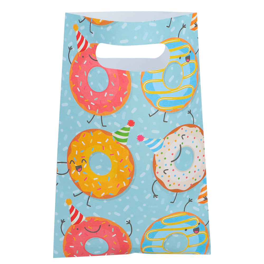 Sachet Anniversaire Donuts Party - Pochette Cadeau Enfant