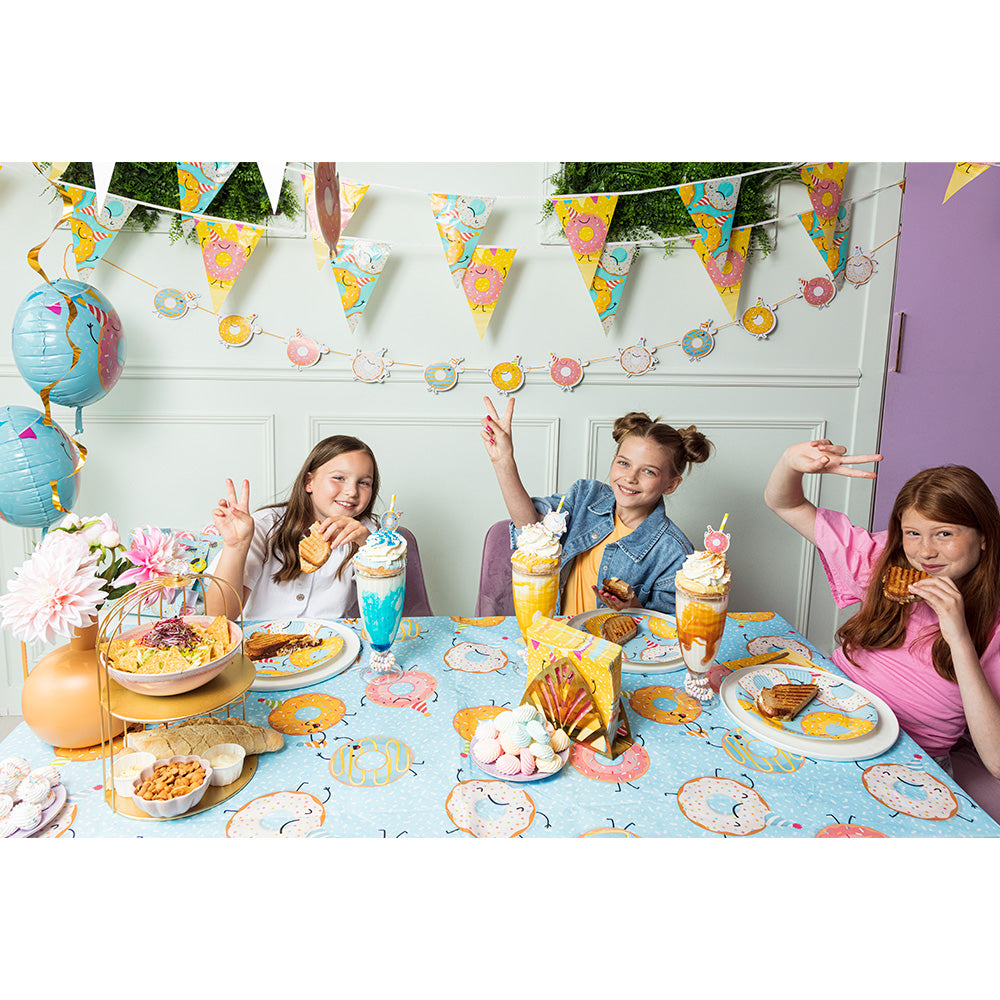 Sachet Anniversaire Donuts Party - Pochette Cadeau Enfant