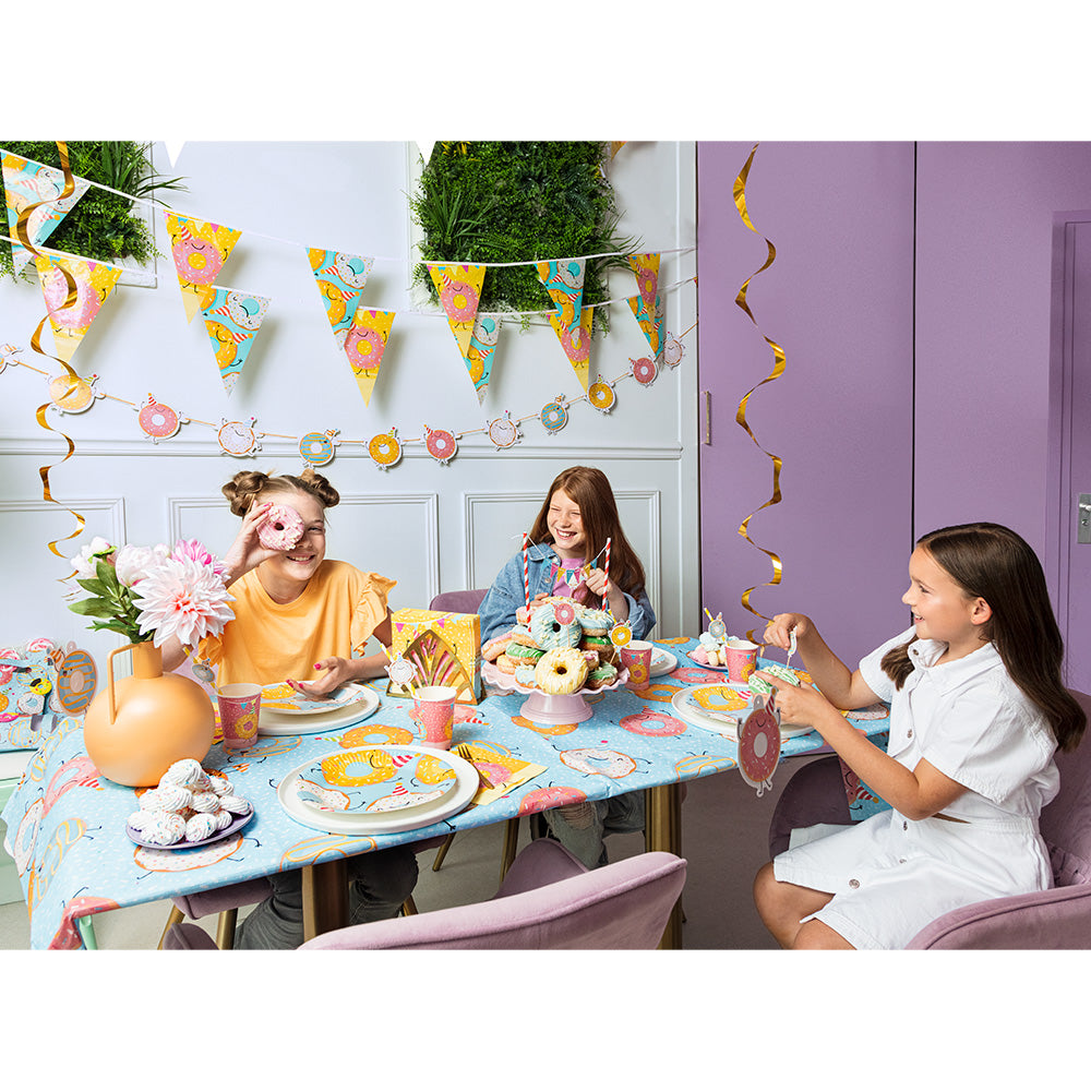 Sachet Anniversaire Donuts Party - Pochette Cadeau Enfant