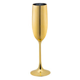Verre Flûte Champagne Doré Premium - Accessoire Fête Luxe