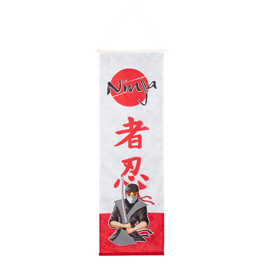 Bannière Ninja Japonaise - Décoration Thème Samouraï