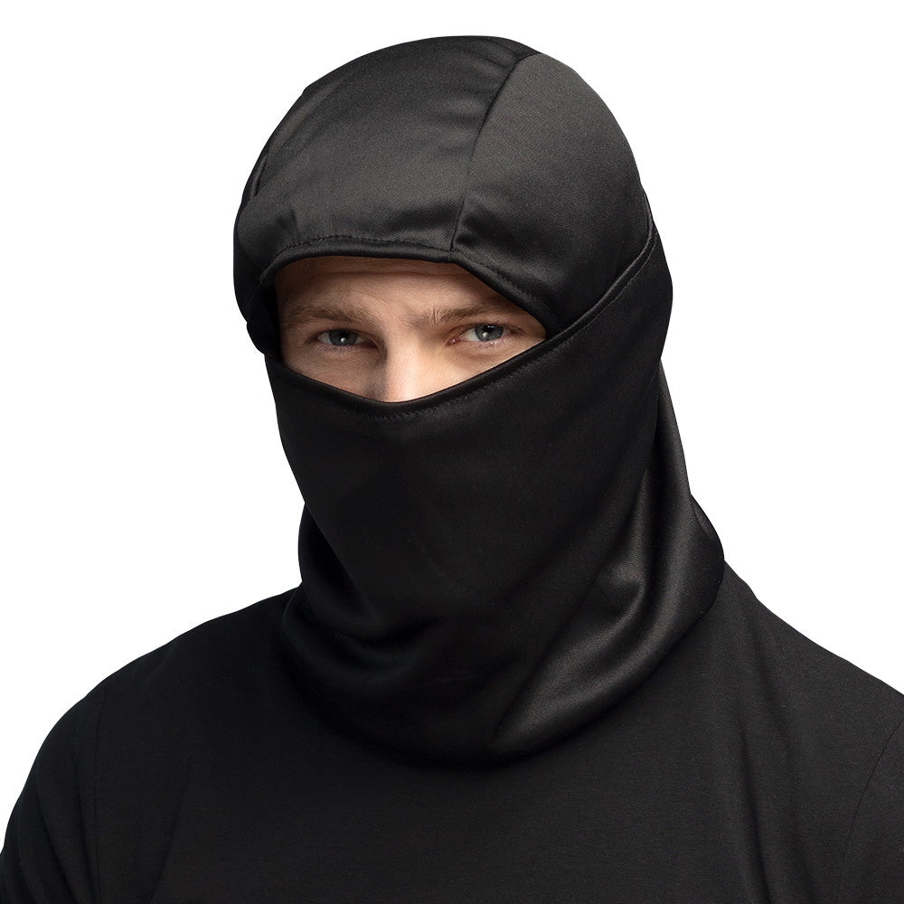 Cagoule Ninja Noire - Masque Integral Doublé