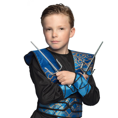 Épées Ninja Enfant - Set 3 Fourches Samouraï Accessoires