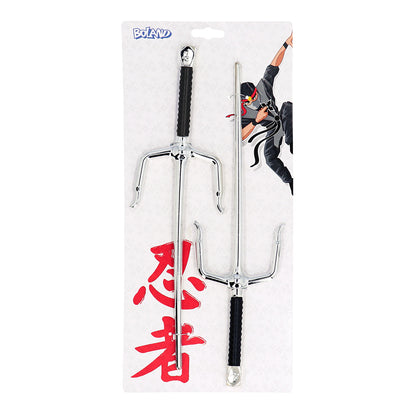 Épées Ninja Enfant - Set 3 Fourches Samouraï Accessoires