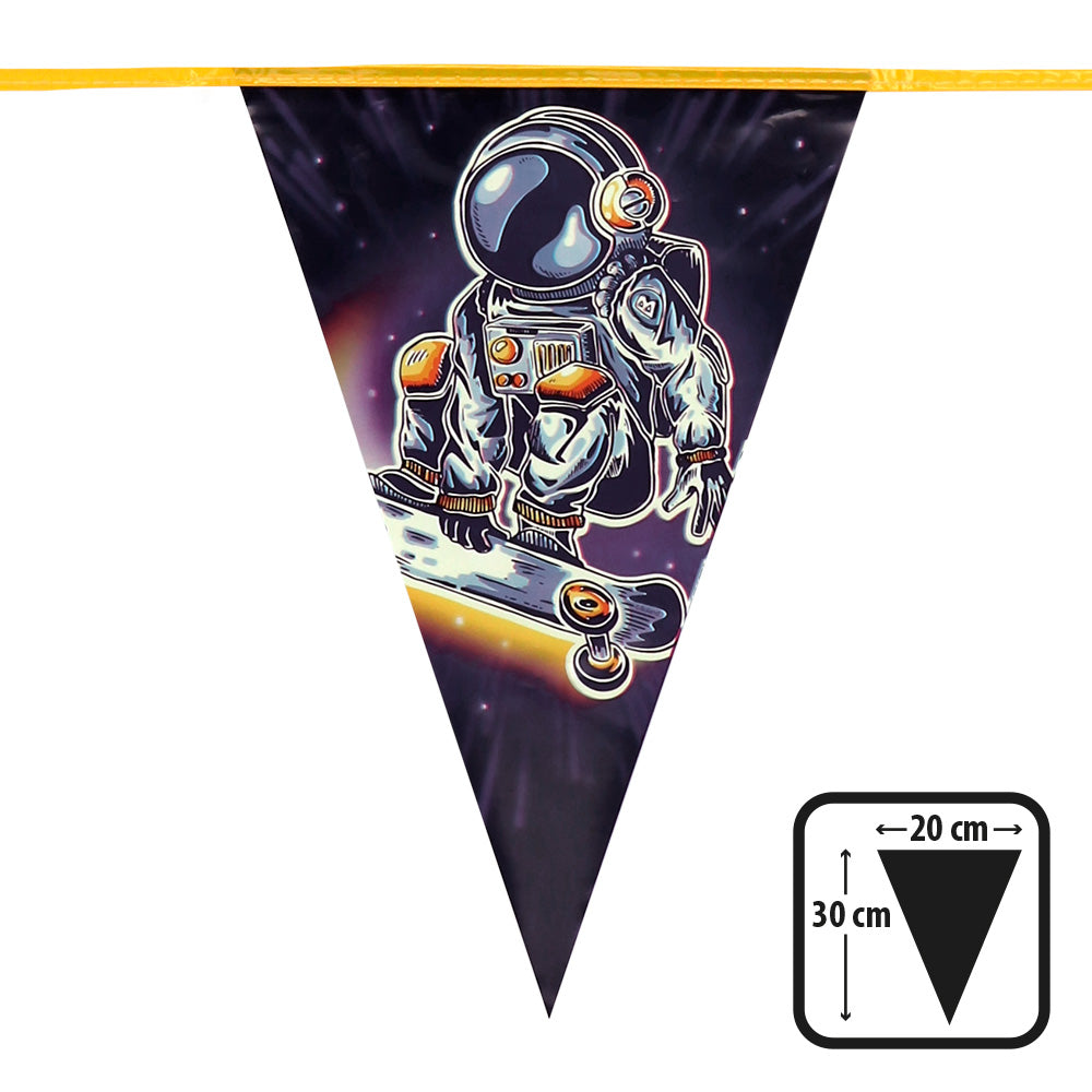 Guirlande Astronaute Cosmique - Décoration Fête Thème Espace