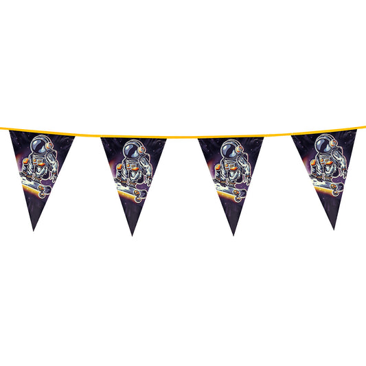 Guirlande Astronaute Cosmique - Décoration Fête Thème Espace