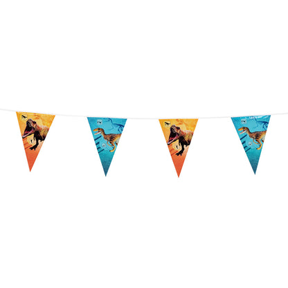 Guirlande Dinosaures - Bannière Fête Préhistorique 20cm