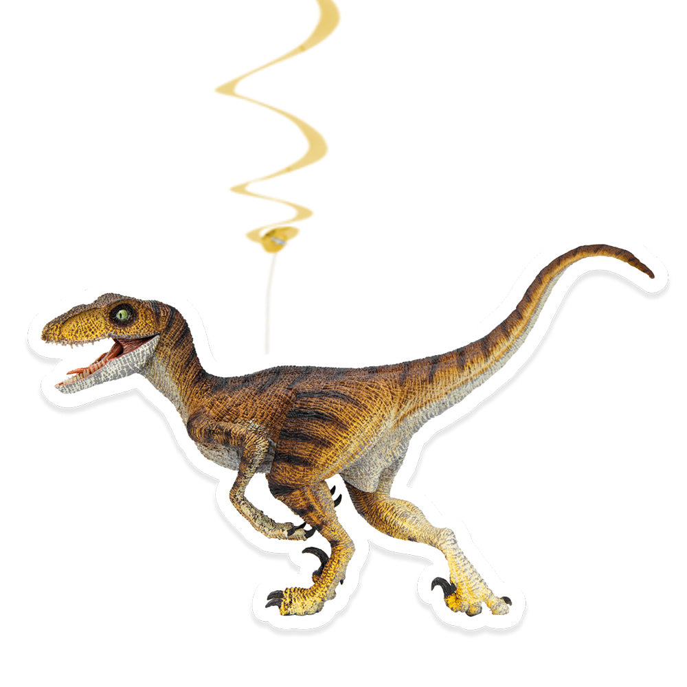 Décoration Spirale Dinosaures 85cm - Suspensions Fête Dino