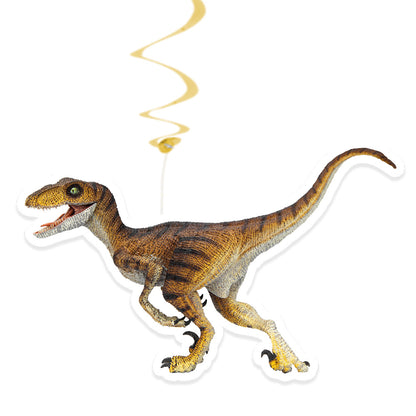 Décoration Spirale Dinosaures 85cm - Suspensions Fête Dino