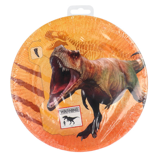 Assiettes Dinosaure T-Rex - Décoration Fête Dinosaures