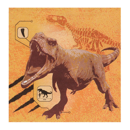 Lot Serviettes Dinosaures - Décoration Anniversaire Enfant
