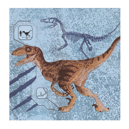 Lot Serviettes Dinosaures - Décoration Anniversaire Enfant