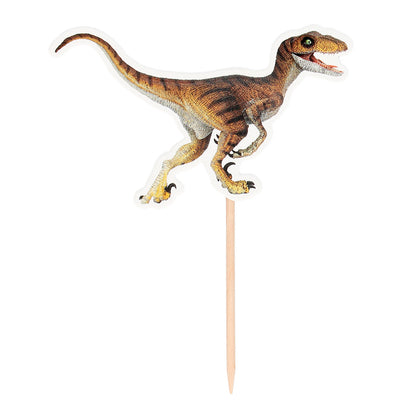 Kit Décoration Anniversaire Dinosaure - Gateau, Bannière & Accessoires