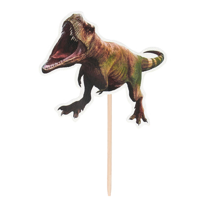 Kit Décoration Anniversaire Dinosaure - Gateau, Bannière & Accessoires