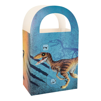 Boîtes à Cadeaux Dinosaures Bleu & Orange -