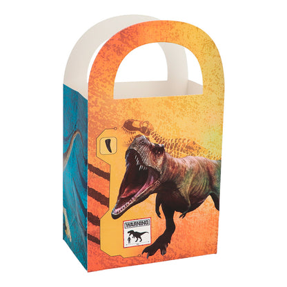 Boîtes à Cadeaux Dinosaures Bleu & Orange -