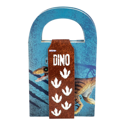 Boîtes à Cadeaux Dinosaures Bleu & Orange -
