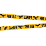 Ruban barrière dinosaure Keep Out Danger 15m