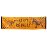 Bannière Anniversaire Dinosaures Happy Birthday 220cm