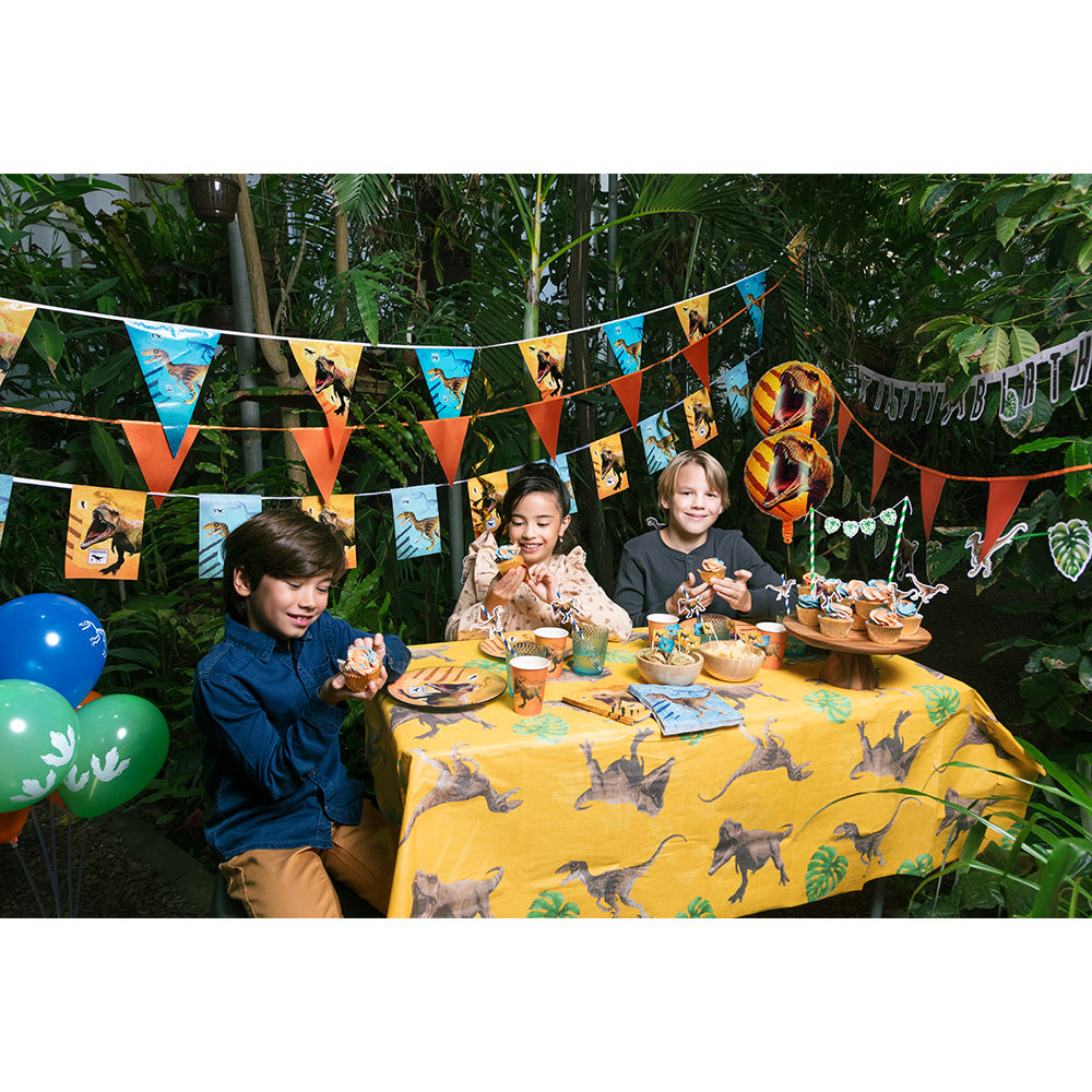 Bannière Anniversaire Dinosaures Happy Birthday 220cm