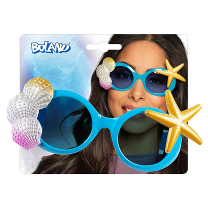Lunettes de Fête Thème Mer - Coquillage et Étoile de Mer