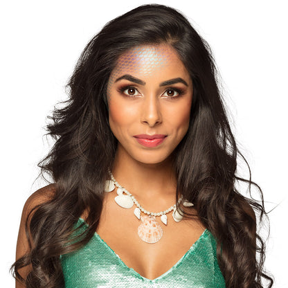 Collier Sirène Coquillages Perles - Déguisement Nautique
