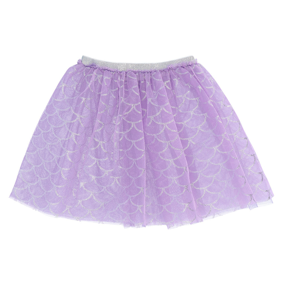 Set Costume Sirène Enfant - Queue Paillettes, Jupe Tulle & Diadème