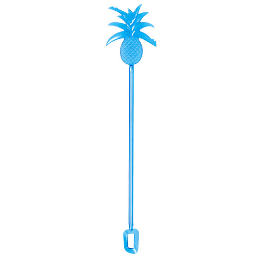 Pailles Ananas Tropicales Colorées - Lot de 6 pour Cocktails