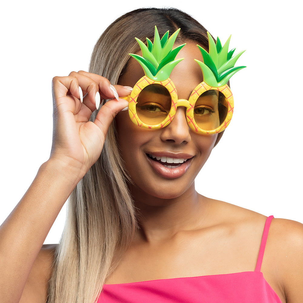 Lunettes Ananas Déguisement Fête - Accessoire Tropical Amusant
