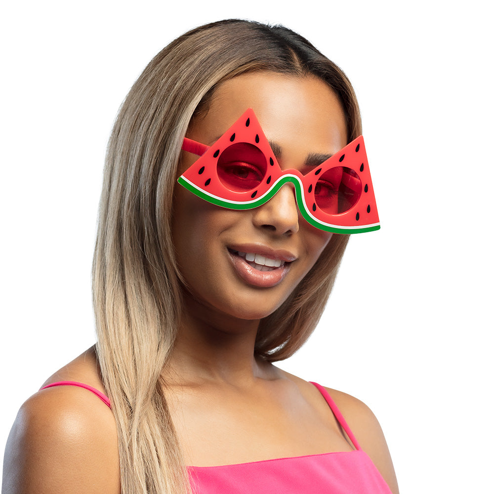 Lunettes Pastèque - Accessoire Festif Amusant