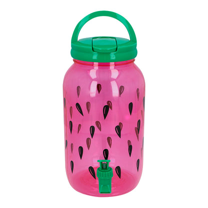 Distributeur Boisson Fraise Rose Cœurs - Fontaine 3,5L