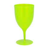 Verre à Cocktail Fluo Vert - Accessoire de Fête Réutilisable