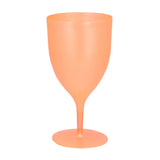 Verre à Champagne Réutilisable Orange Pêche - Accessoire Fête