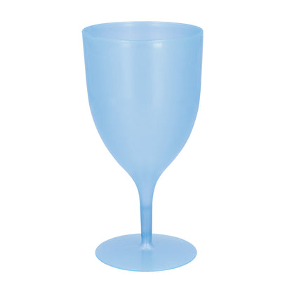 Set de 5 Verres à Vin Plastique Réutilisables Colorés
