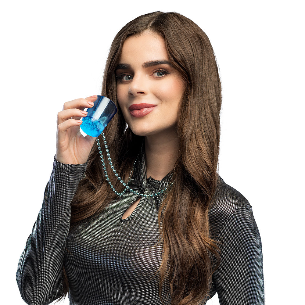 Collier Lumineux à Bille avec Verre LED - Accessoire de Fête