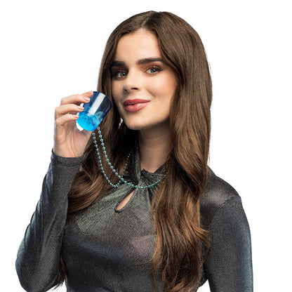 Collier Lumineux à Bille avec Verre LED - Accessoire de Fête
