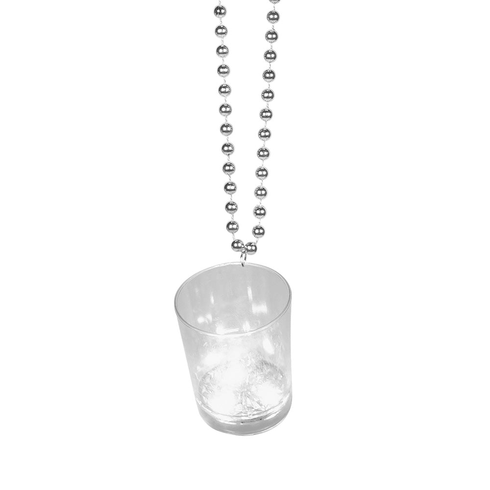 Collier Lumineux à Bille avec Verre LED - Accessoire de Fête