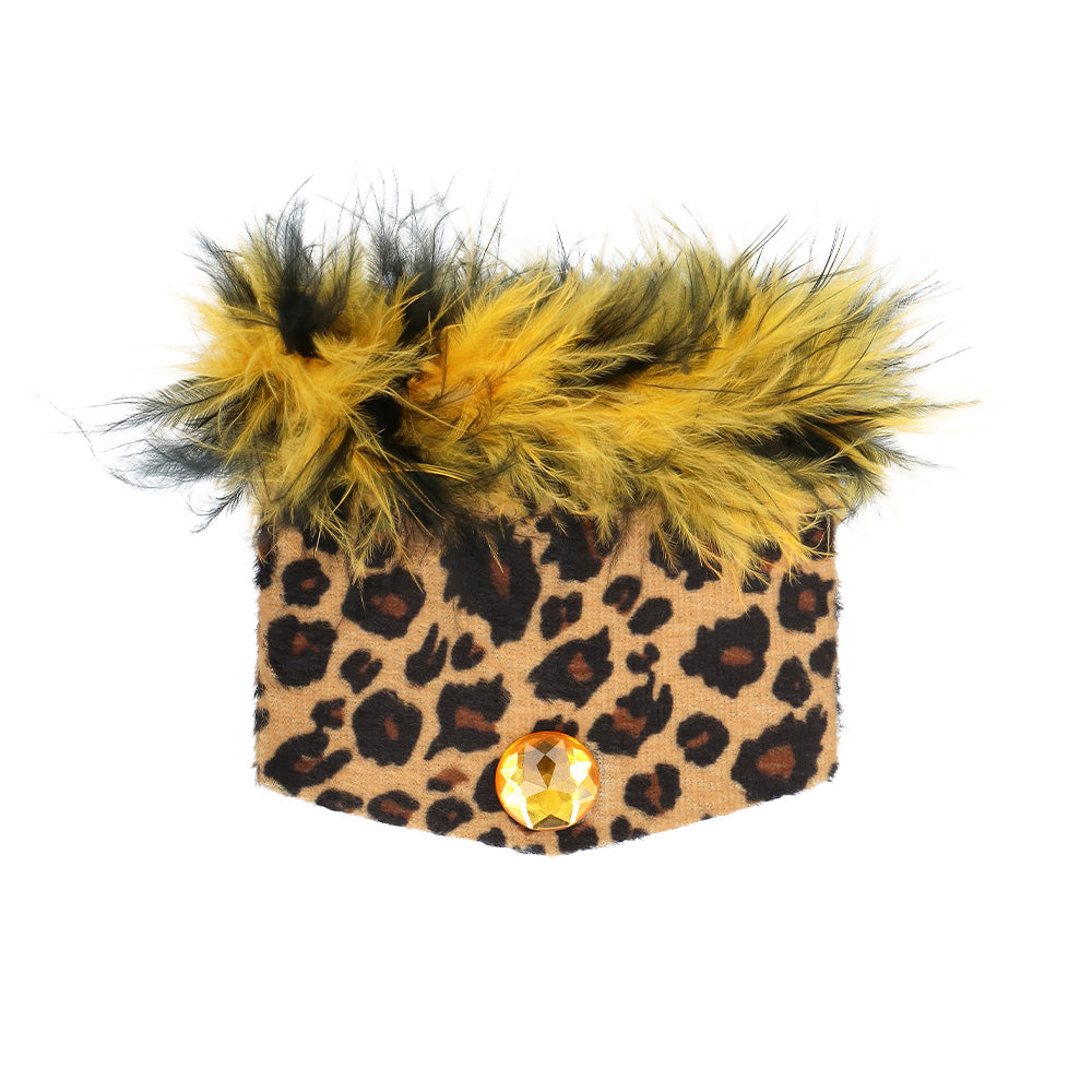 Kit Complet Chat Léopard - Serre-tête, Ceinture, Accessoires