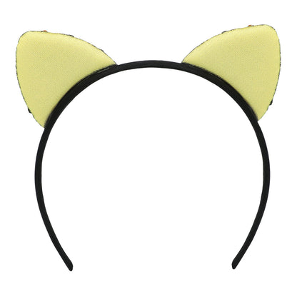 Serre-tête Oreilles de Chat Sequins - 4 Couleurs Assorties