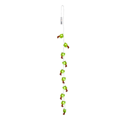 Guirlande Lumineuse Palmiers Noël - 10 LED Sapin Tropical